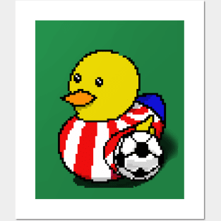 Duckys is a footballer v2 Posters and Art